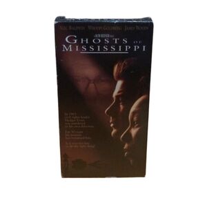 6/$15 Ghost of Mississippi thriller drama VHS tape
